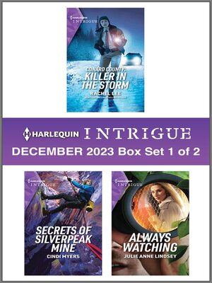 cover image of Harlequin Intrigue December 2023--Box Set 1 of 2